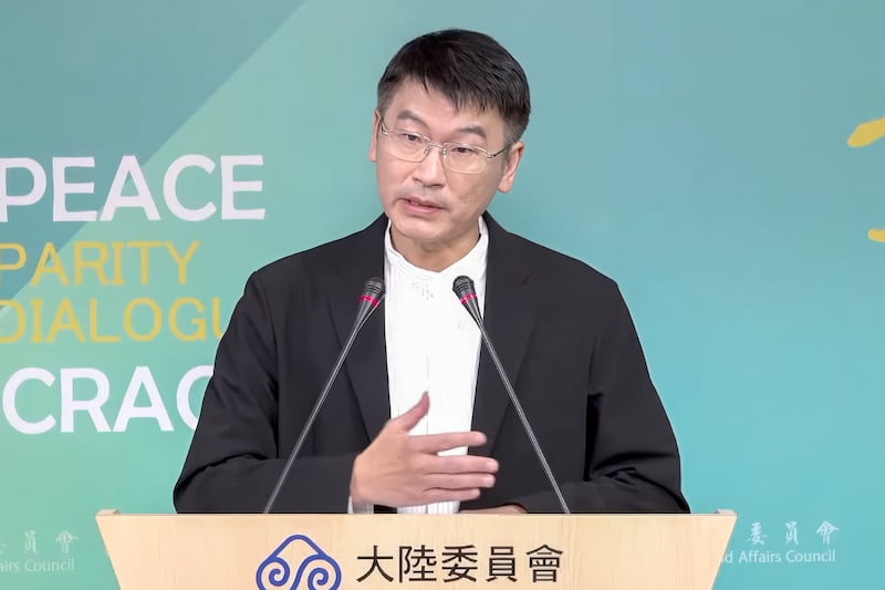 陸委會副主委梁文傑表示,被中國扣留的台塑高管可能涉及刑事犯罪。(陸委會提供)
